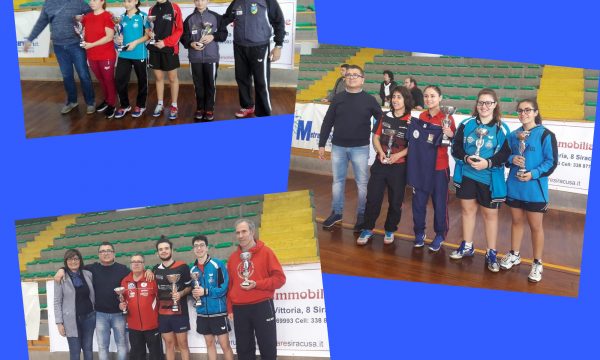 Campionati Regionali di Tennistavolo di Categoria 2018-2019