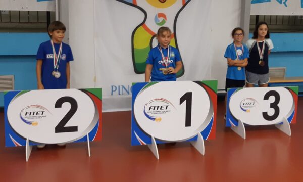 Trofeo Teverino Pong Kids                  Torneo di Tennistavolo Categoria Under 1000 Femminile